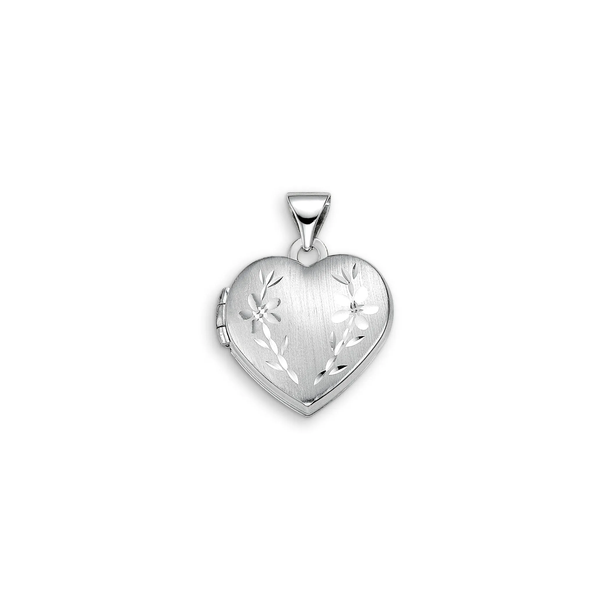 10k Gold Fancy Heart Locket