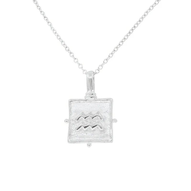 AQUARIUS ZODIAC NECKLACE