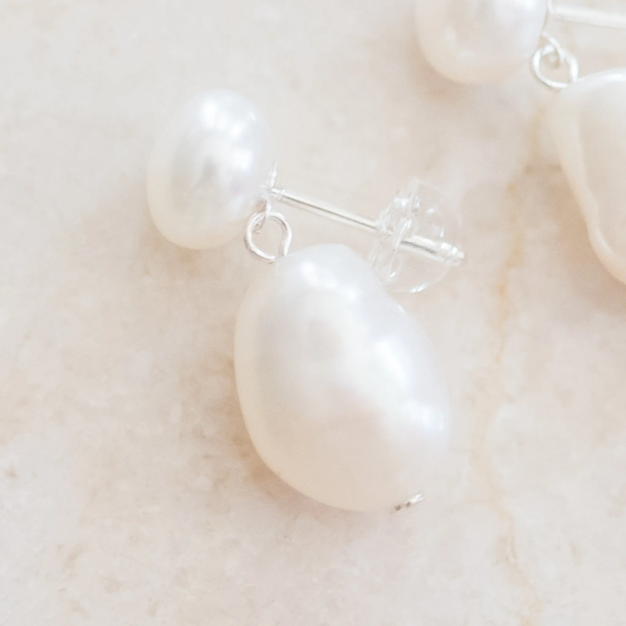 Baroque and Button Pearl Earrings | Timeless Style with Modern Flair | By Pearly Girls