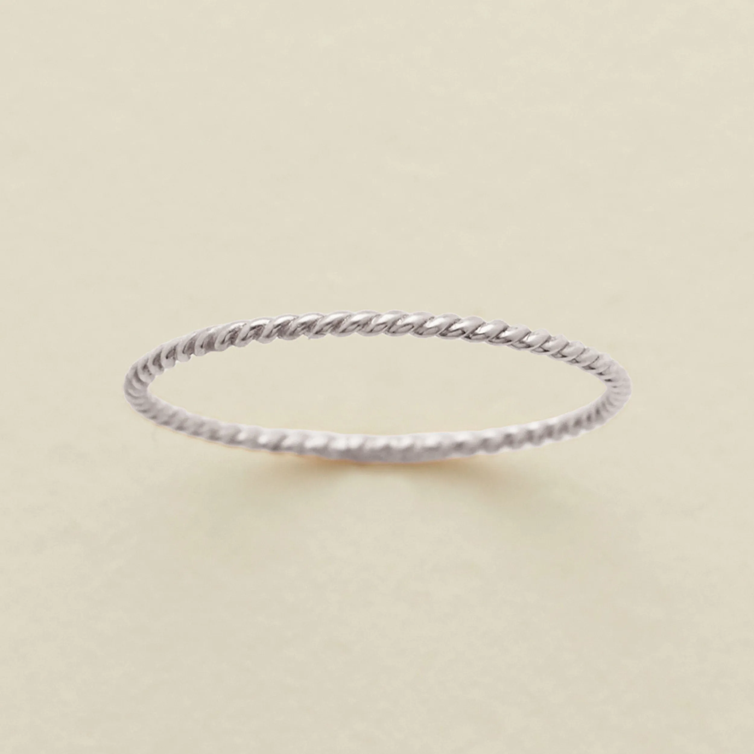 Braided Stacking Ring