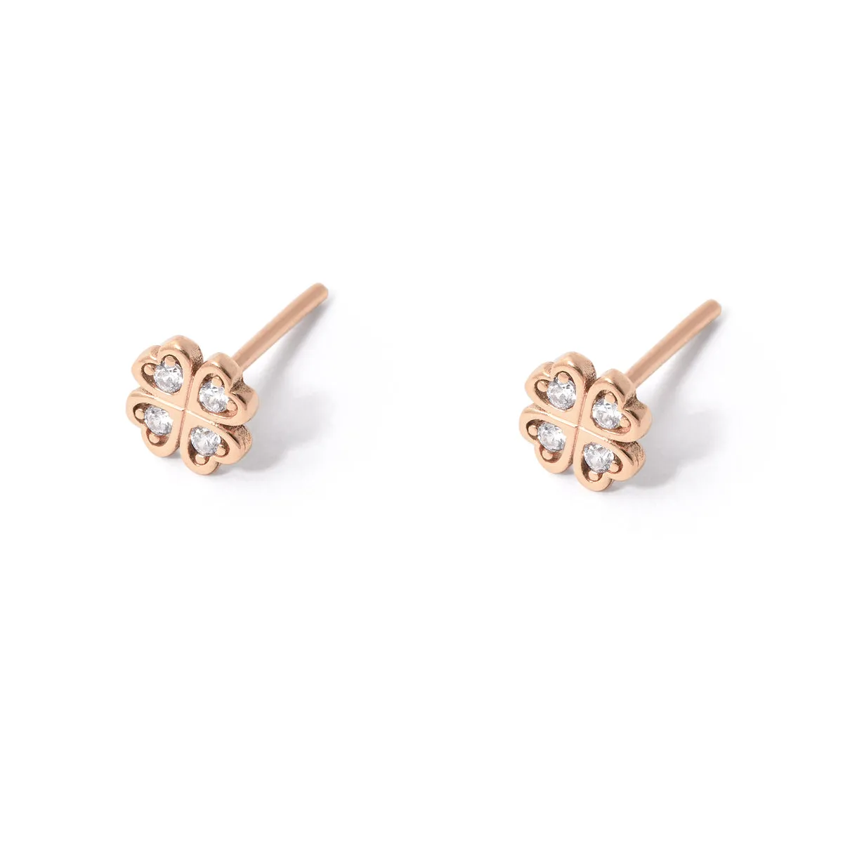 Bright Clover Stud Earrings