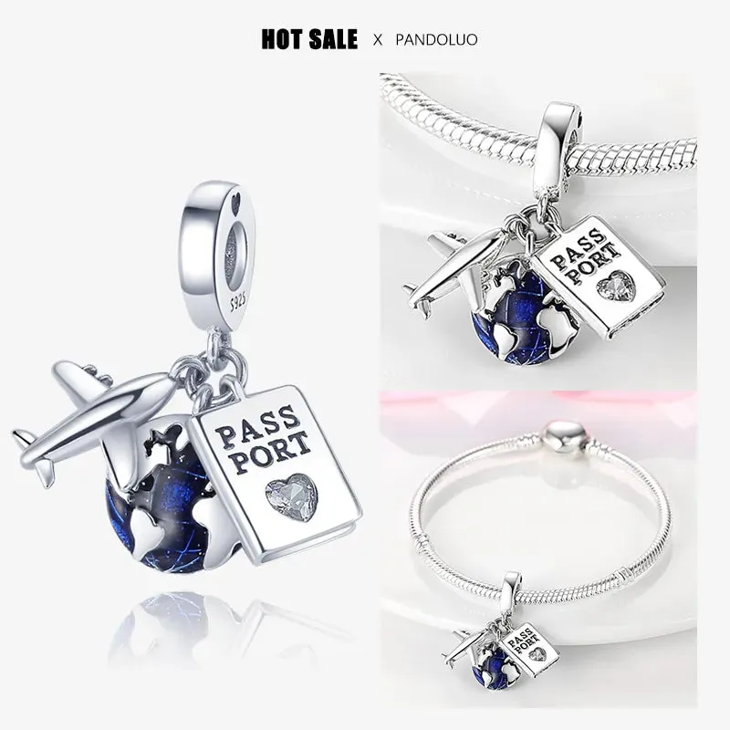 Charms 925 Original Fit Pandora: 925 Original Charm Bracelet for Women, 925 Silver Hot Sale Pendant Beads for DIY Jewelry Gift. Explore the 2024 New Collection.