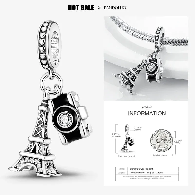 Charms 925 Original Fit Pandora: 925 Original Charm Bracelet for Women, 925 Silver Hot Sale Pendant Beads for DIY Jewelry Gift. Explore the 2024 New Collection.