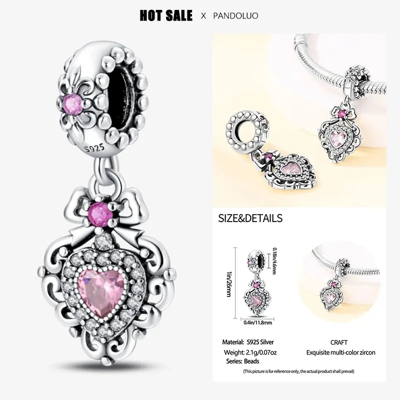 Charms 925 Original Fit Pandora: 925 Original Charm Bracelet for Women, 925 Silver Hot Sale Pendant Beads for DIY Jewelry Gift. Explore the 2024 New Collection.