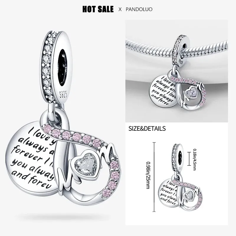 Charms 925 Original Fit Pandora: 925 Original Charm Bracelet for Women, 925 Silver Hot Sale Pendant Beads for DIY Jewelry Gift. Explore the 2024 New Collection.