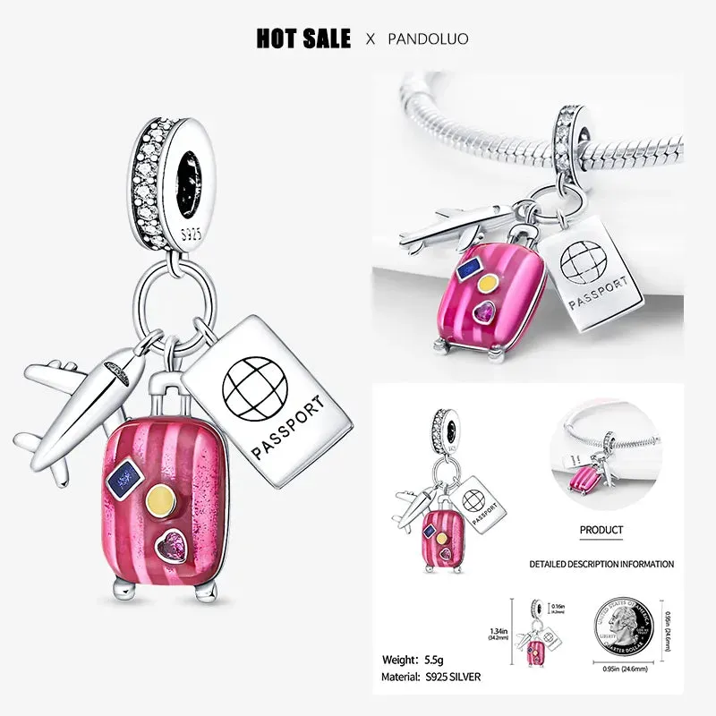 Charms 925 Original Fit Pandora: 925 Original Charm Bracelet for Women, 925 Silver Hot Sale Pendant Beads for DIY Jewelry Gift. Explore the 2024 New Collection.