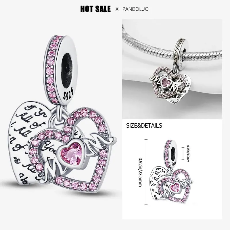 Charms 925 Original Fit Pandora: 925 Original Charm Bracelet for Women, 925 Silver Hot Sale Pendant Beads for DIY Jewelry Gift. Explore the 2024 New Collection.