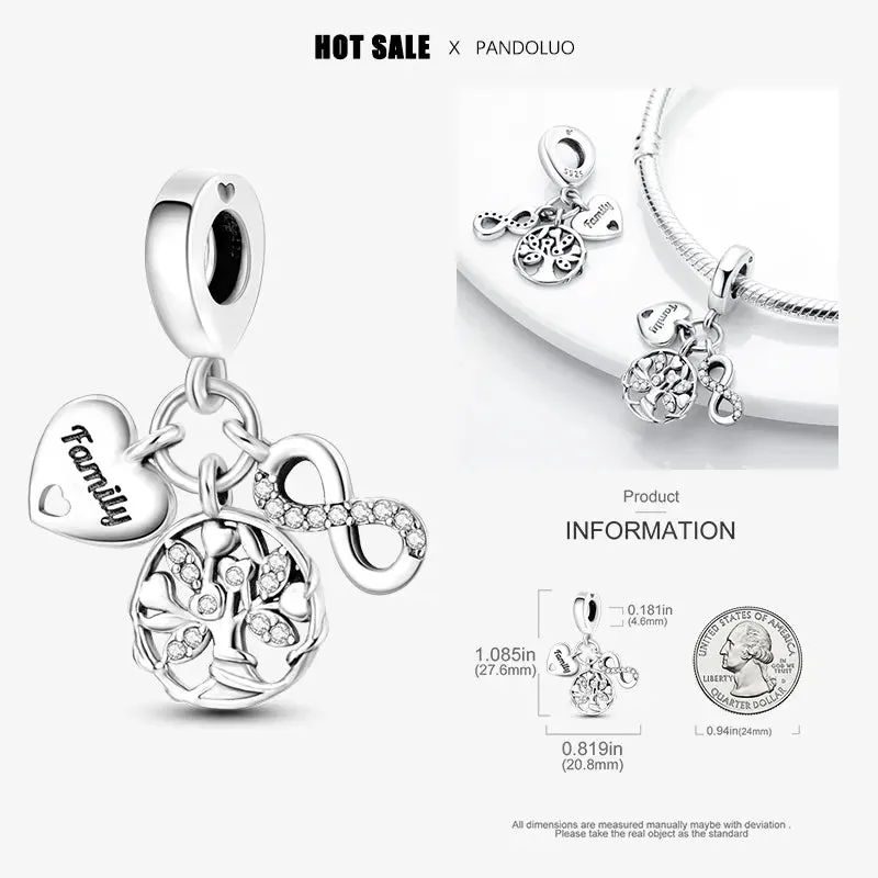 Charms 925 Original Fit Pandora: 925 Original Charm Bracelet for Women, 925 Silver Hot Sale Pendant Beads for DIY Jewelry Gift. Explore the 2024 New Collection.