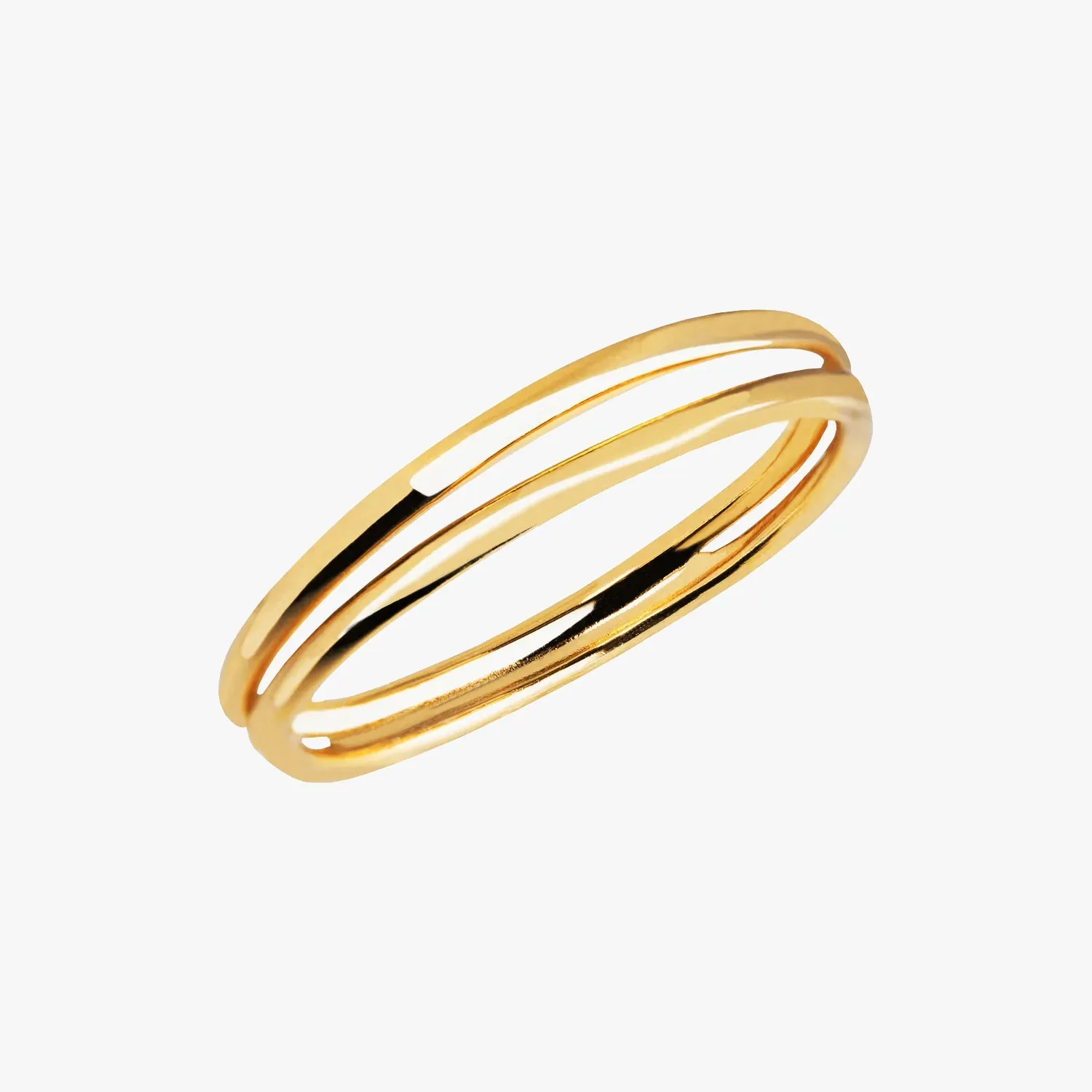 Chic Double Ring Gold