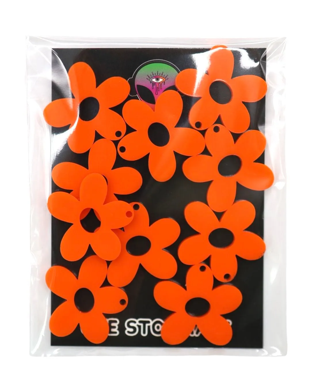 Crazy Daisy Rave Kandi Charms 10 Pack