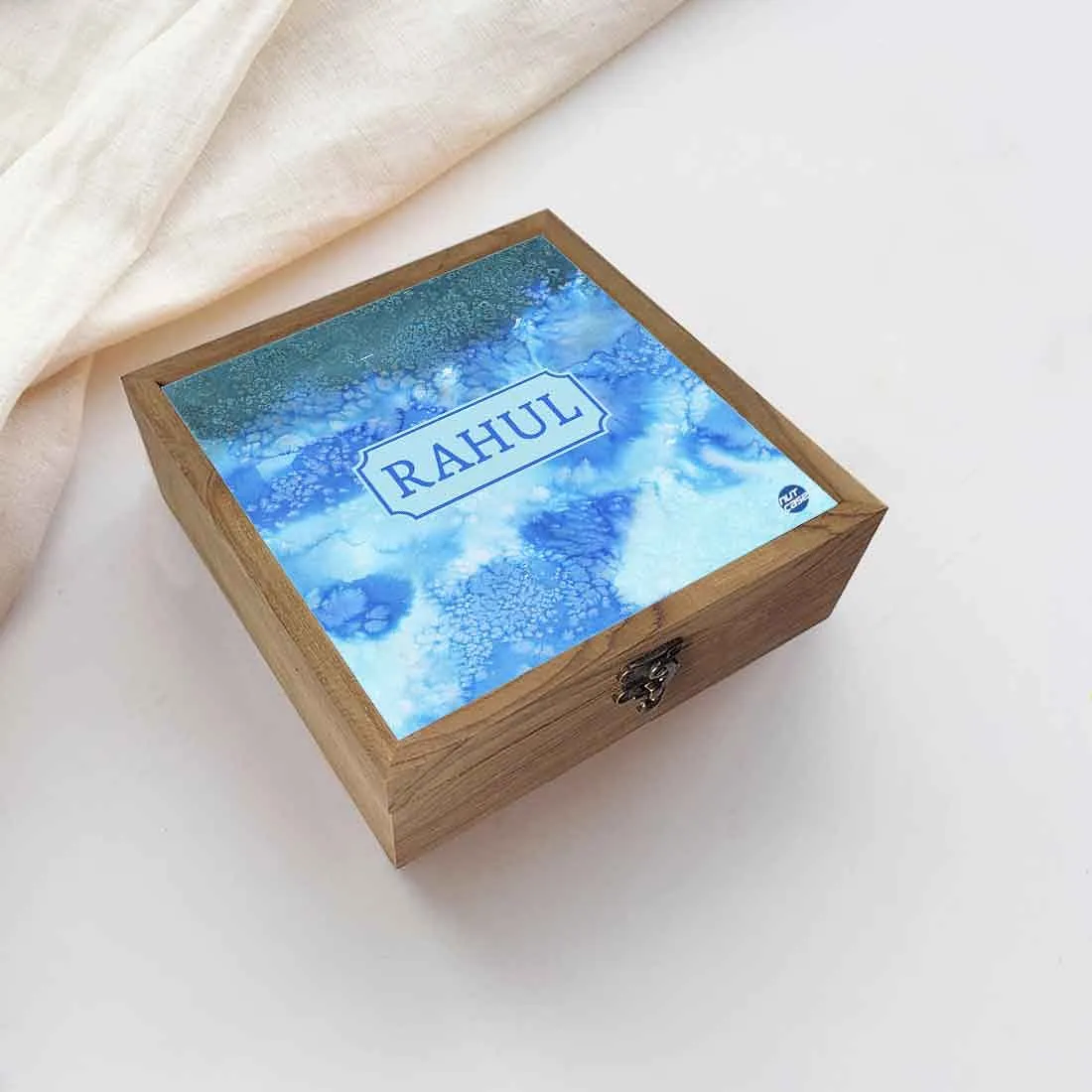 Custom Maid Jewelry Storage Organizer - Arctic Space Blue