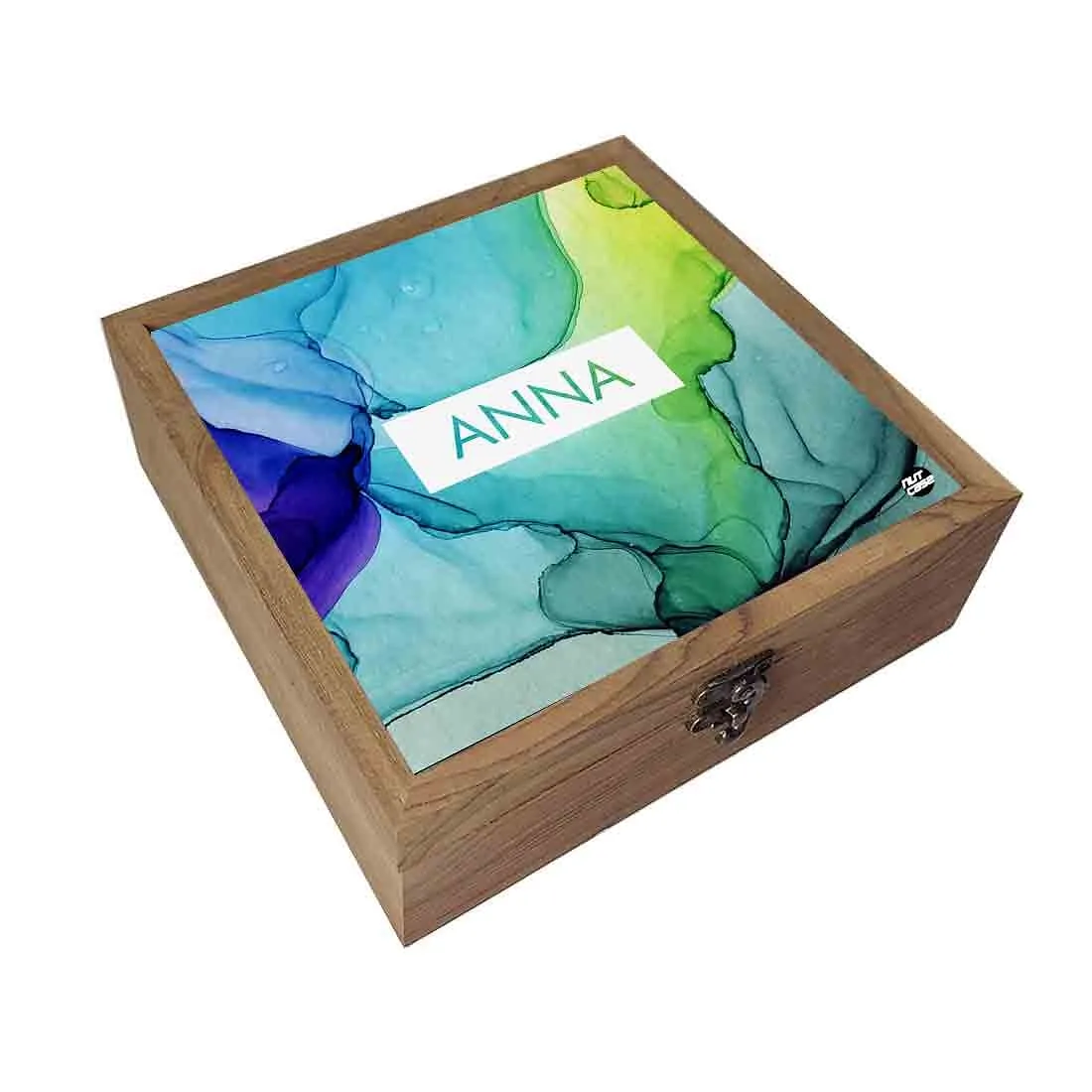 Customized Jewellery Storage Box for Girls - Watercolor