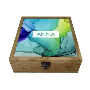 Customized Jewellery Storage Box for Girls - Watercolor