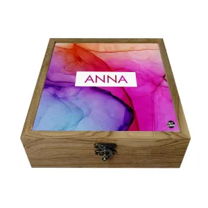 Customized Wooden Jewelry Box for Girls -  Multicolor