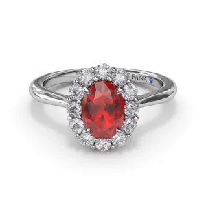 Dazzling Ruby and Diamond Ring