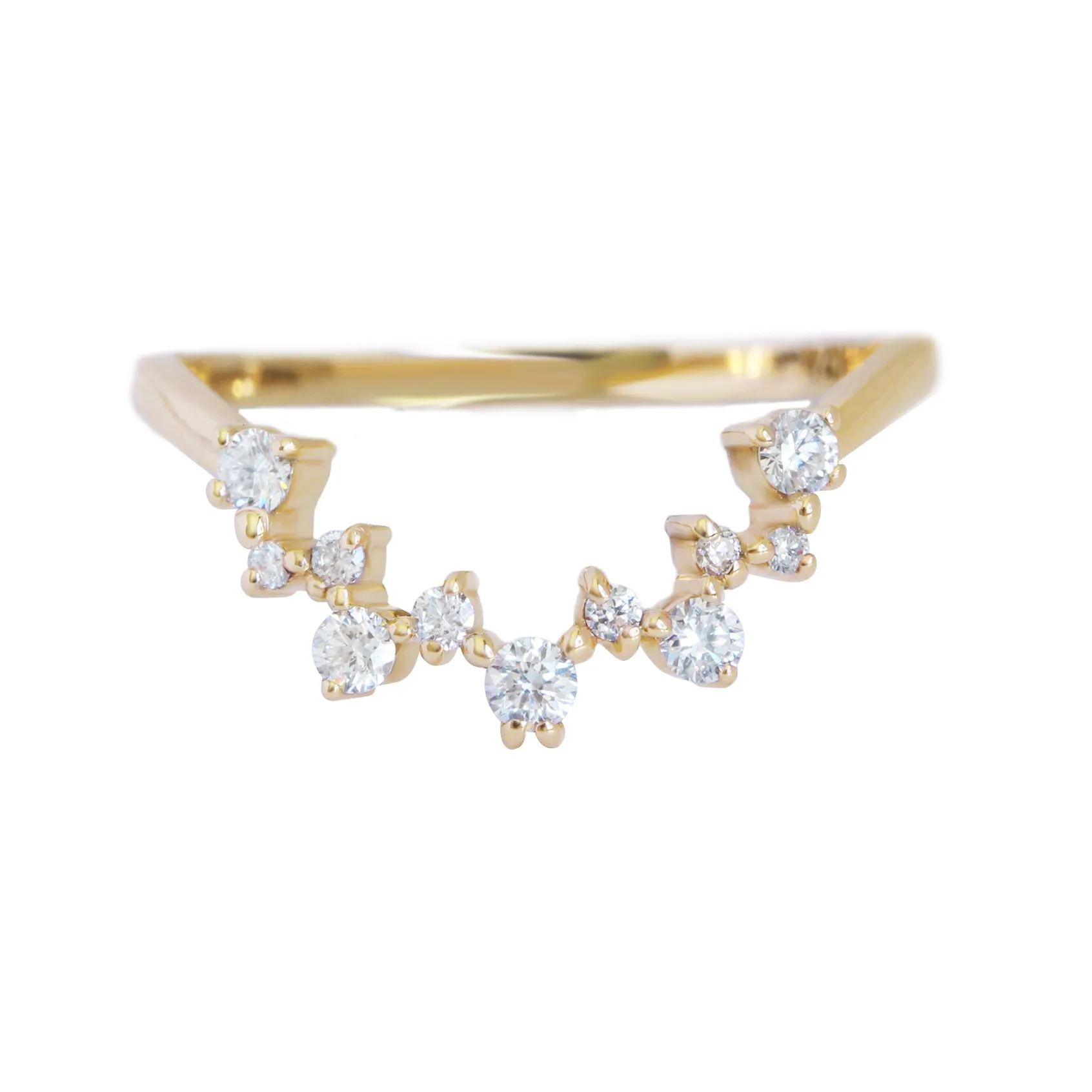 Delicate Diamond Nesting Ring - Viola ♥