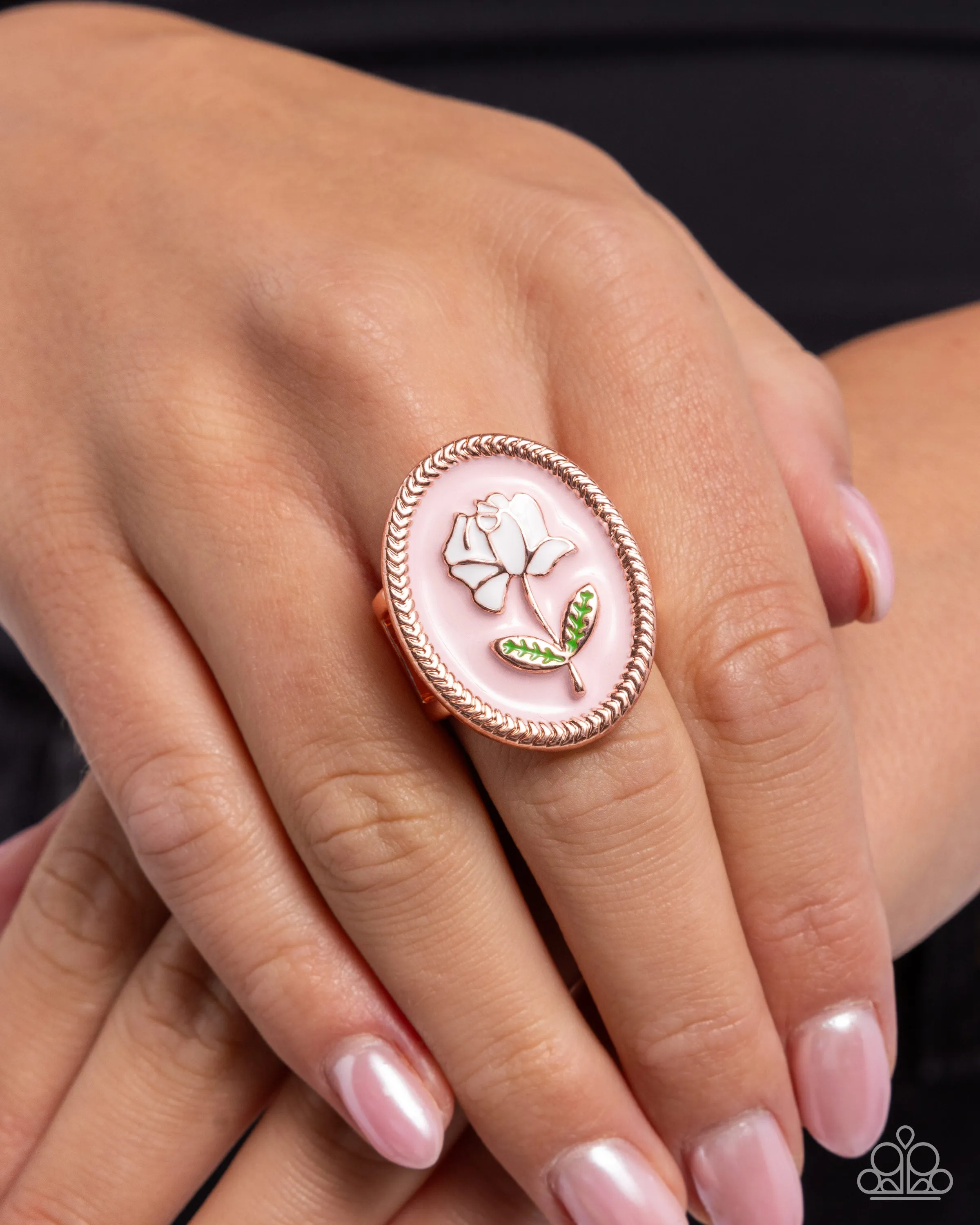 Delicate Dowry - Copper Ring