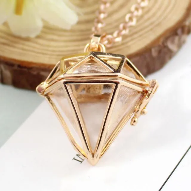 Diamond Keepsake Locket