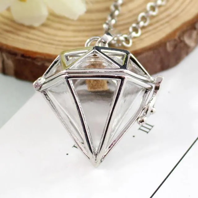 Diamond Keepsake Locket