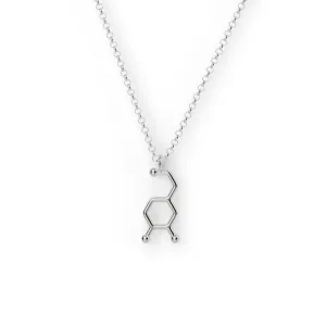 dopamine necklace V | silver