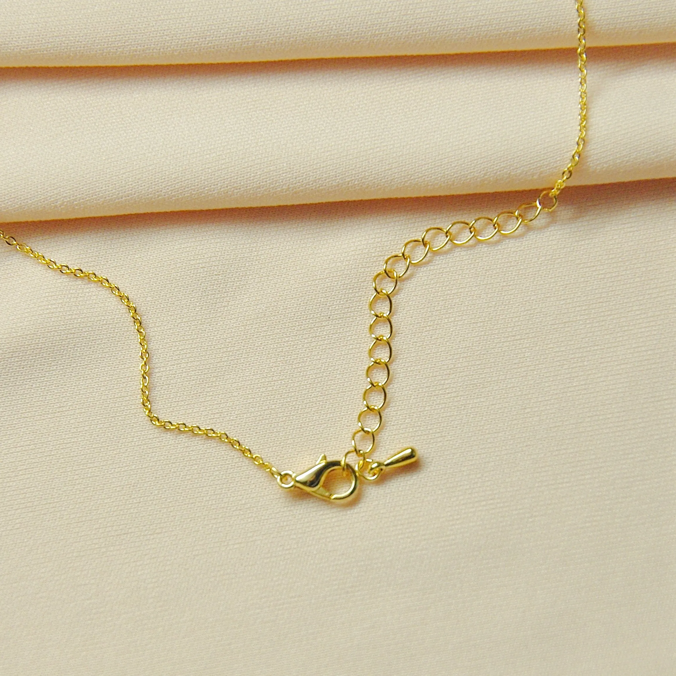 Double Ginkgo Necklace