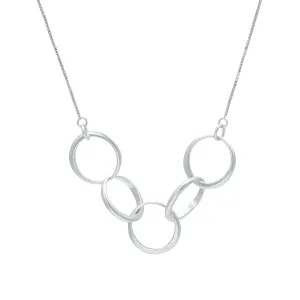 Eclipse Link Necklace - Silver