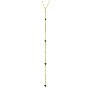 Emerald Triangles Lariat