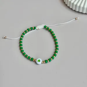 Green Heart Bracelet