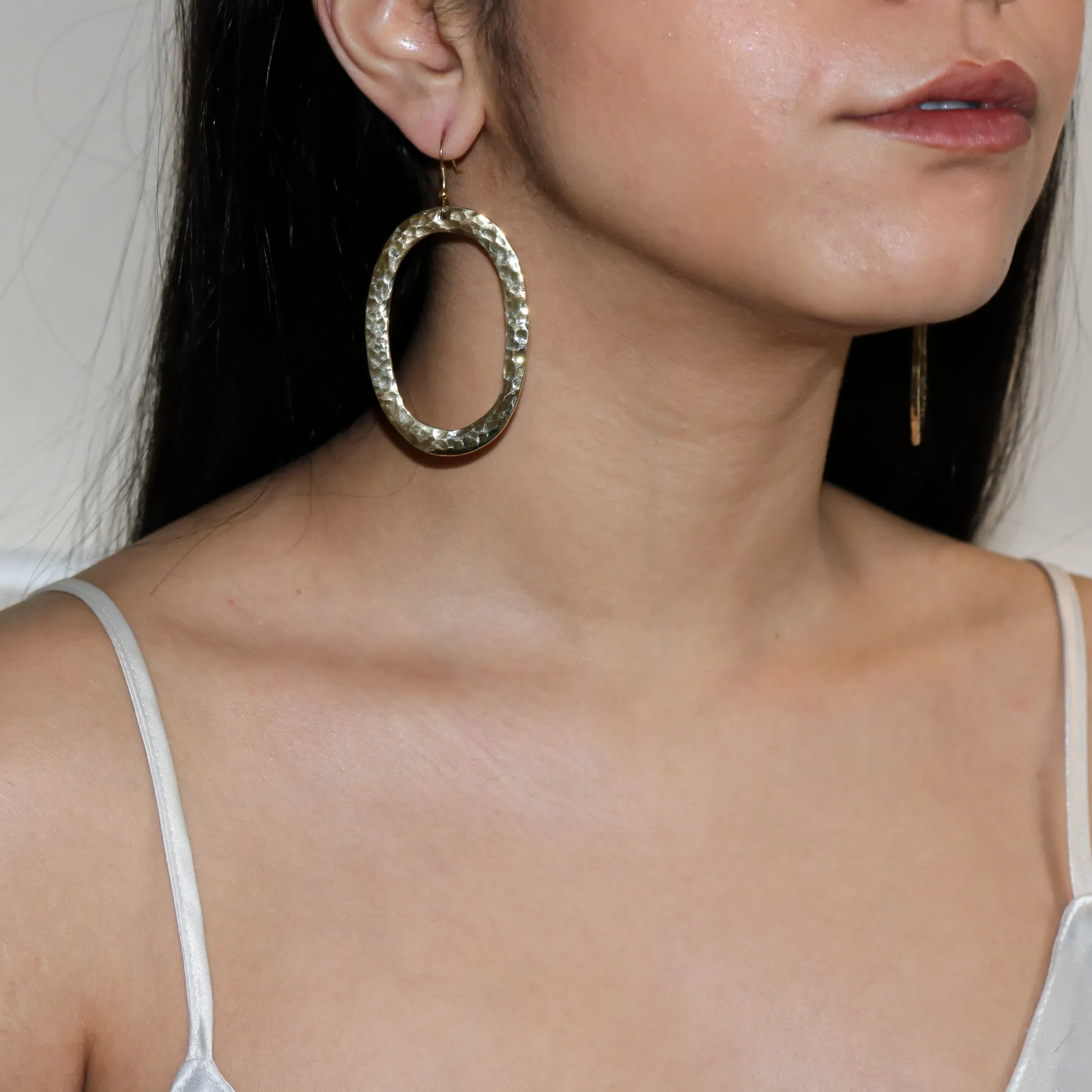 Lana Oval Hoops Earrings