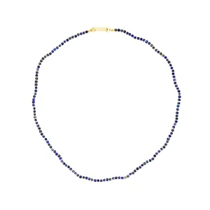 Lapis Bead Necklace