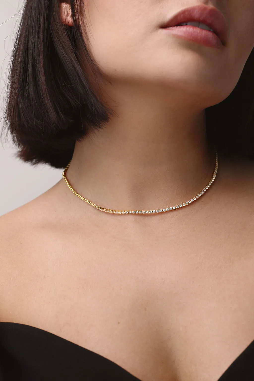 Lucille Tennis Necklace