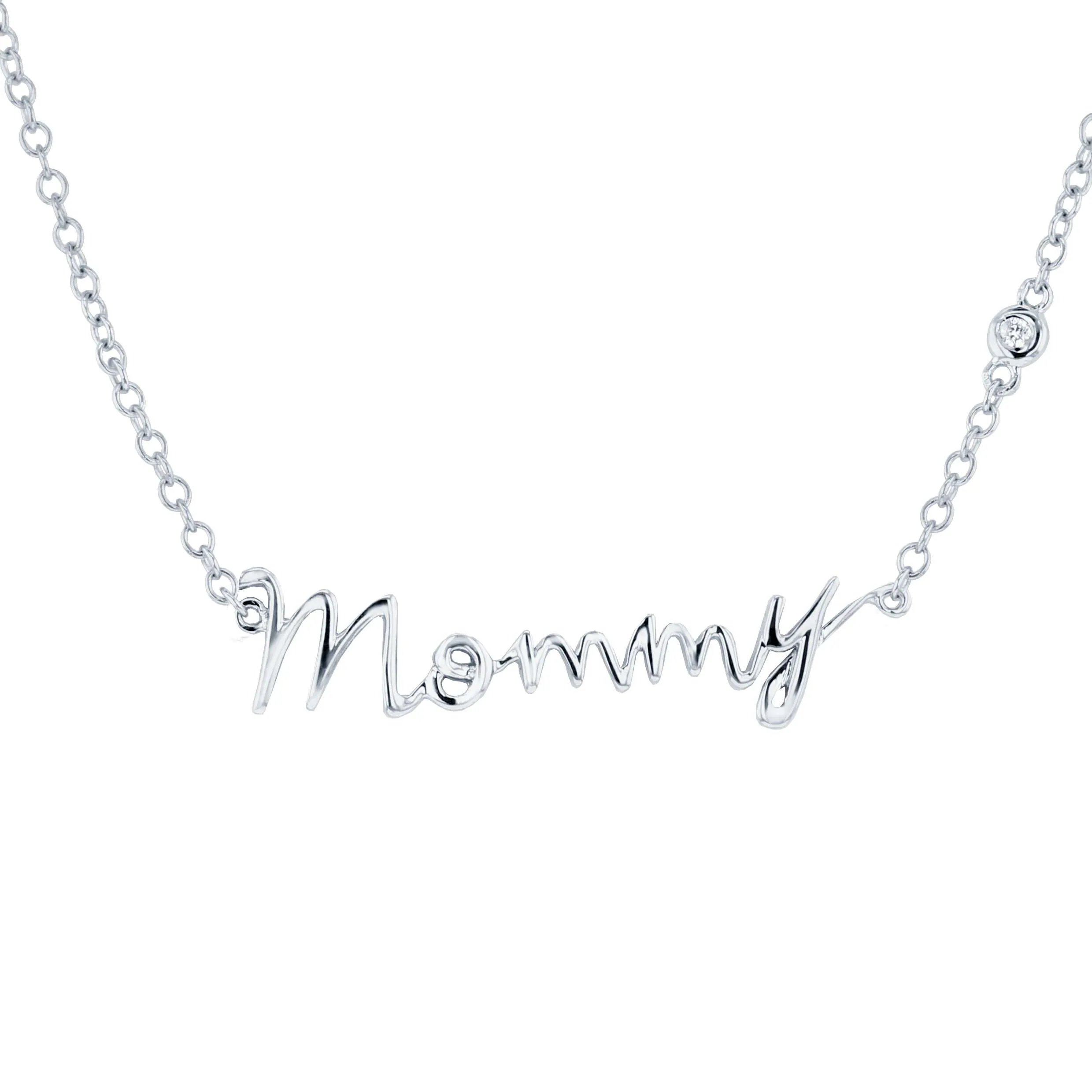 Mommy Diamond Necklace