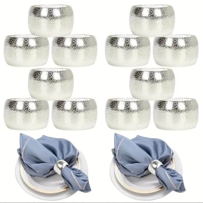 Napkin Holder Rings-Sliver Rings