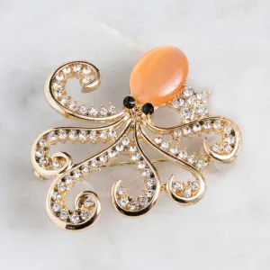 Octopus Brooch