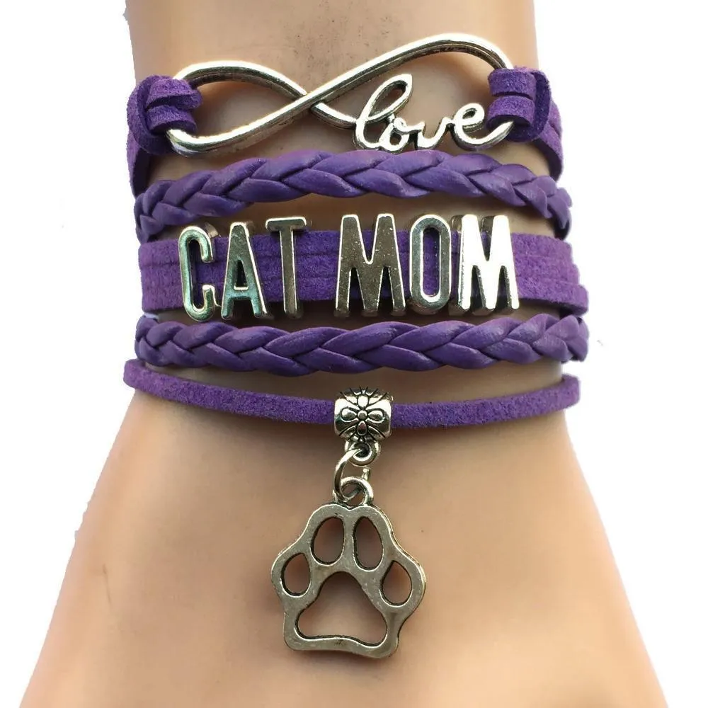 Original Cat Mom Handmade Bracelet