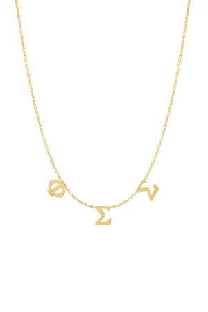 Phi Sigma Sigma Necklace