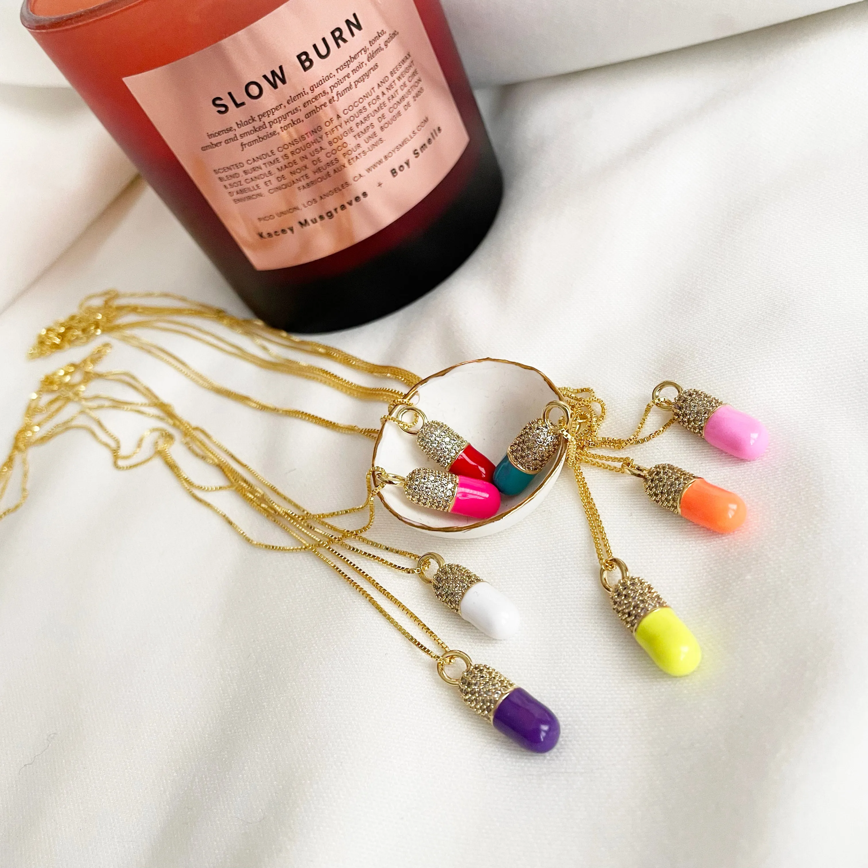 Pill Necklaces | Sparkly Pills