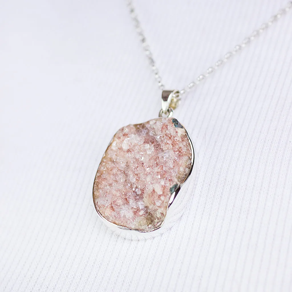 Pink Apophyllite Necklace