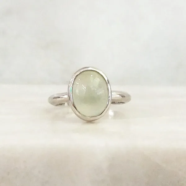 Prehnite Maxi Ring