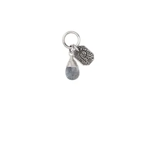 Pyrrha - Harmony Labradorite Signature Attraction Charm in Silver