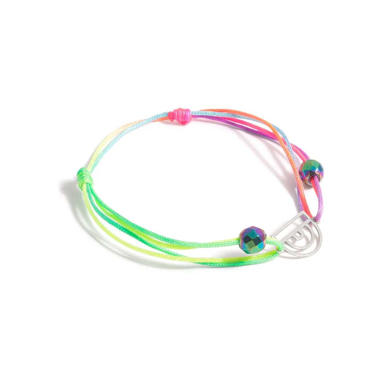 Rainbow Cord Braclet