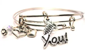 Screw You Expandable Bangle Bracelet Set