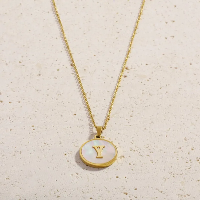 Shell Letter Necklaces 2.0