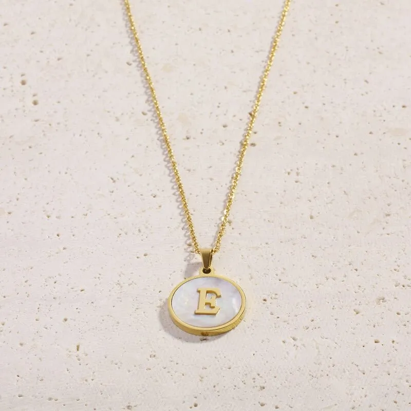 Shell Letter Necklaces 2.0