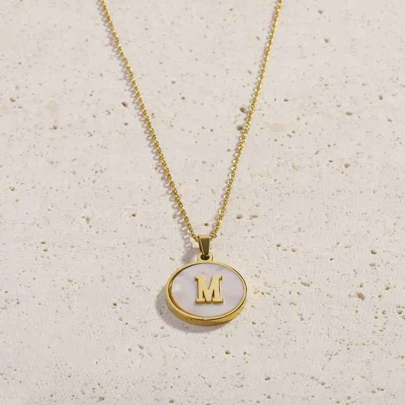 Shell Letter Necklaces 2.0