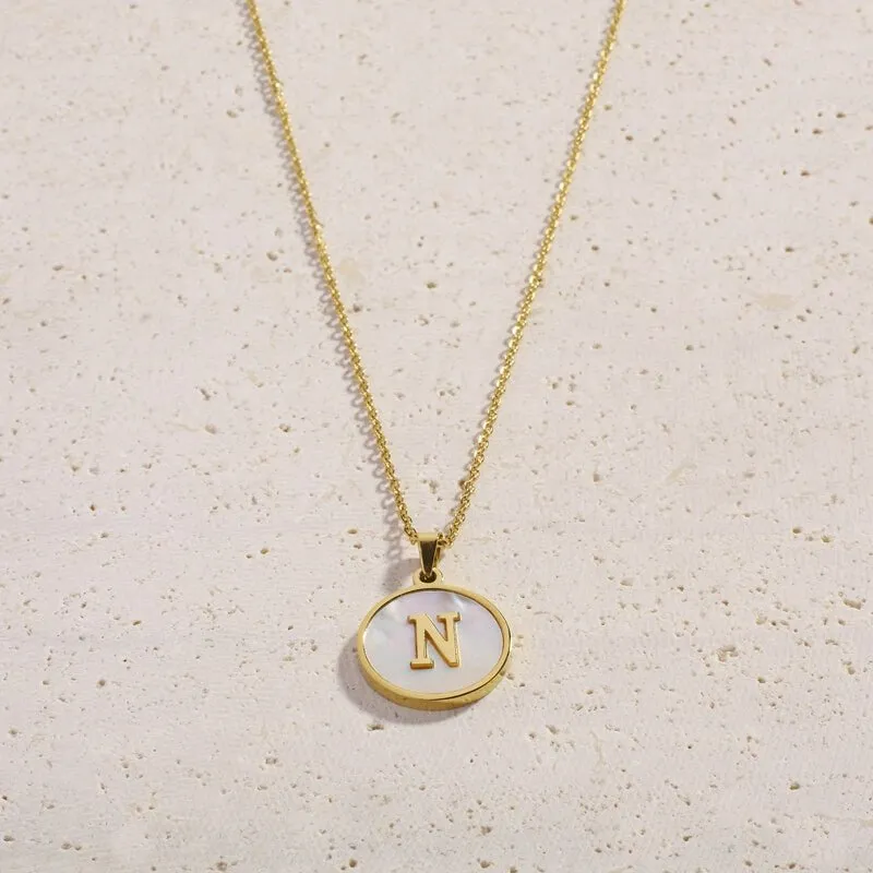 Shell Letter Necklaces 2.0