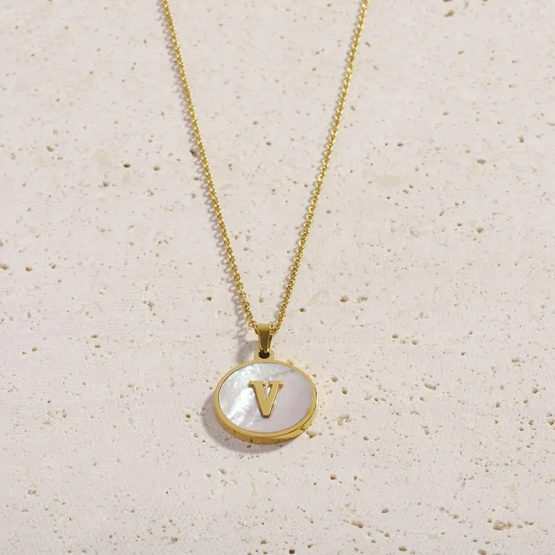 Shell Letter Necklaces 2.0