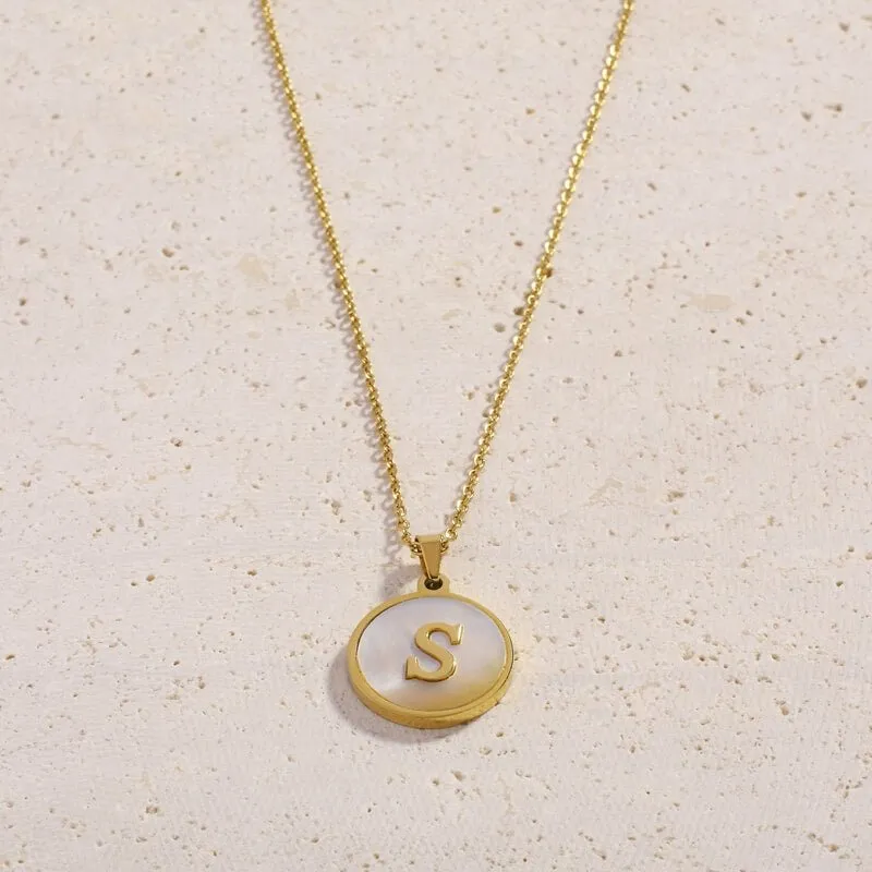 Shell Letter Necklaces 2.0