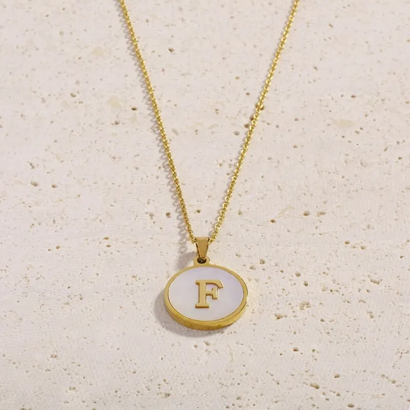 Shell Letter Necklaces 2.0