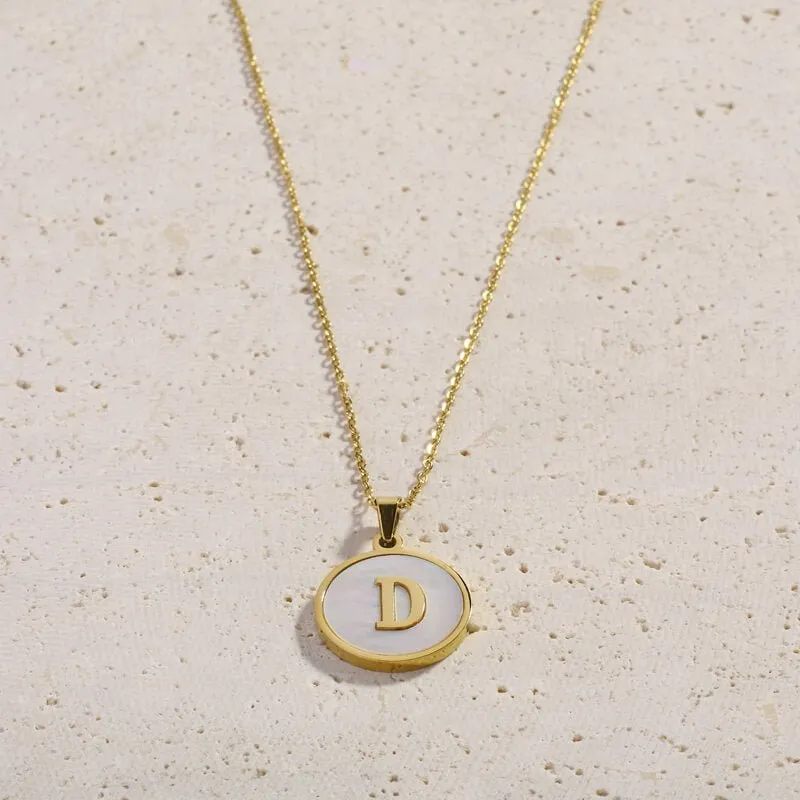 Shell Letter Necklaces 2.0